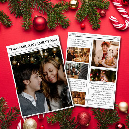 Cartes Pour Fêtes Annuelles Journal de Noël 6 Photos