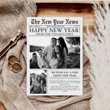 Journal Unique Fun Photo2025 Bonne année