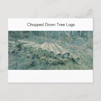 Cartes Pour Fêtes Annuelles Journaux de l'arbre coupés