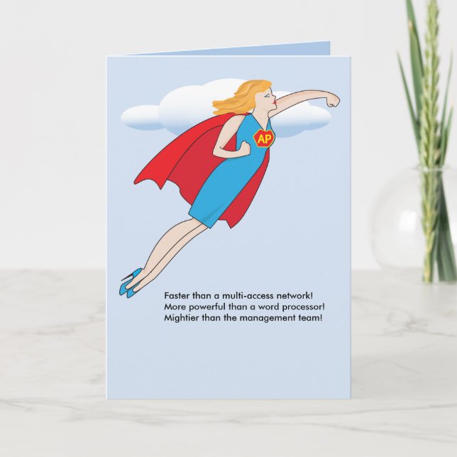Cartes Pour Fêtes Annuelles Journée des administrateurs (Devant)