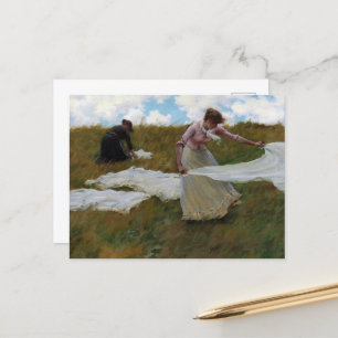 Cartes Pour Fêtes Annuelles Journée du Breezy par Charles Courtney Curran