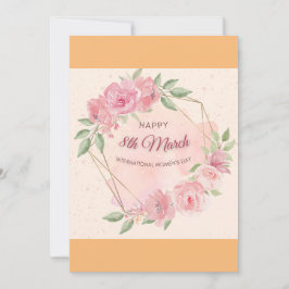Cartes Pour Fêtes Annuelles journée internationale de la femme