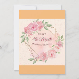 Cartes Pour Fêtes Annuelles journée internationale de la femme