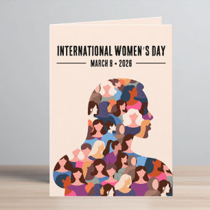 Cartes Pour Fêtes Annuelles Journée internationale de la femme