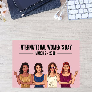 Cartes Pour Fêtes Annuelles Journée internationale de la femme