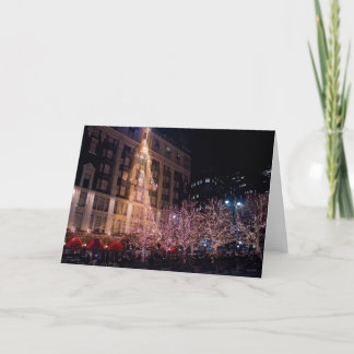Cartes Pour Fêtes Annuelles Jours fériés Carré Manhattan