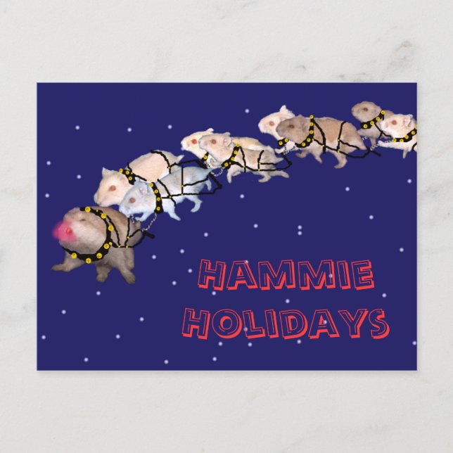 Cartes Pour Fêtes Annuelles Jours fériés de Hammie (Devant)