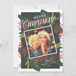 Cartes Pour Fêtes Annuelles Jours francs   Joyeux Noël Tillett Photo