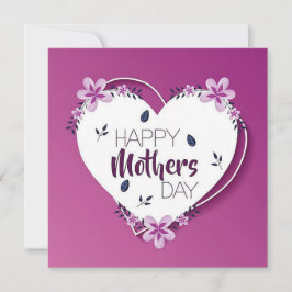 Cartes Pour Fêtes Annuelles Joyeuse Fête des Mères