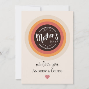 Cartes Pour Fêtes Annuelles Joyeuse fête des mères