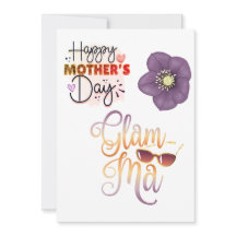 Joyeuse fête des Mères Grand-mère