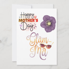 Cartes Pour Fêtes Annuelles Joyeuse fête des Mères Grand-mère
