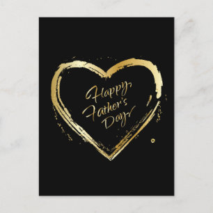 Cartes Pour Fêtes Annuelles Joyeuse Fête des Pères ! Calligraphie élégante de
