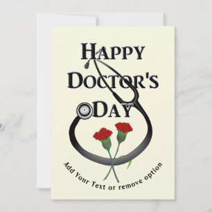 Cartes Pour Fêtes Annuelles Joyeuse journée du Docteur