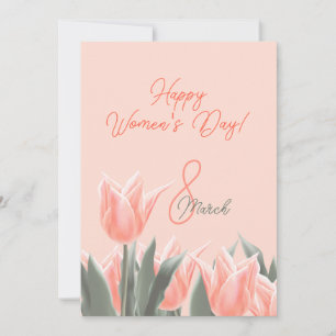 Cartes Pour Fêtes Annuelles Joyeuse journée internationale des femmes ! 8 mars