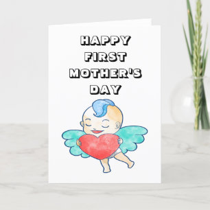 Cartes Pour Fêtes Annuelles Joyeuse première fête des mères
