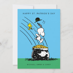 Cartes Pour Fêtes Annuelles Joyeuse Saint-Patrick Woodstock