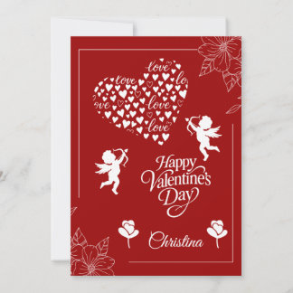 Cartes Pour Fêtes Annuelles Joyeuse Saint-Valentin