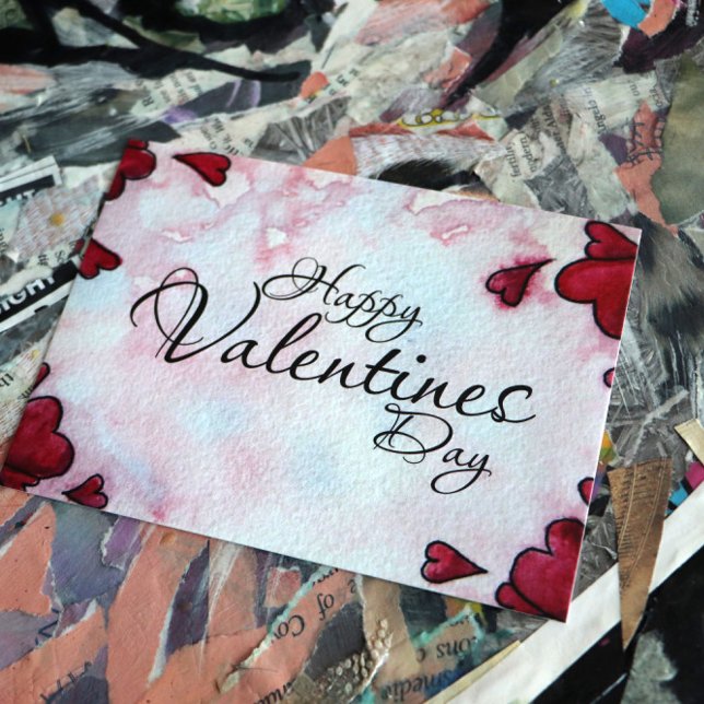 Cartes Pour Fêtes Annuelles Joyeuse Saint-Valentin (Créateur téléchargé)