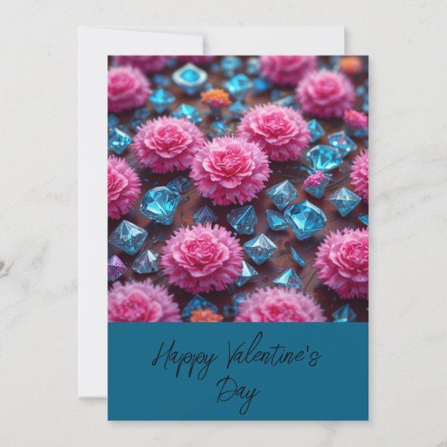 Cartes Pour Fêtes Annuelles Joyeuse Saint-Valentin 4 (Devant)
