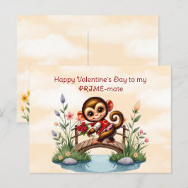 Cartes Pour Fêtes Annuelles Joyeuse Saint-Valentin à mon PRIME-ami