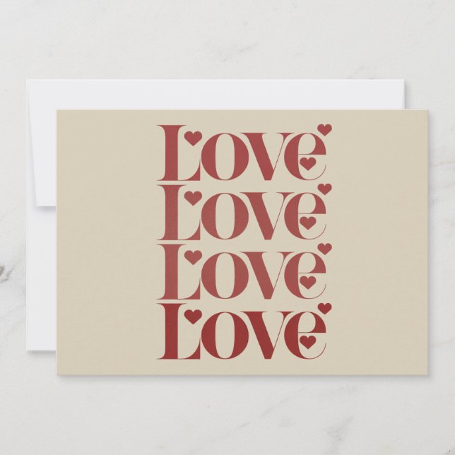 Cartes Pour Fêtes Annuelles Joyeuse Saint-Valentin Amour Couple de valentin  (Devant)
