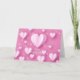 Cartes Pour Fêtes Annuelles Joyeuse Saint-Valentin - Ballons Cœur 3