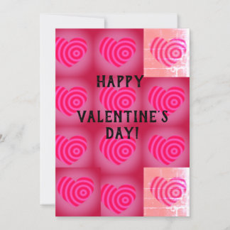 Cartes Pour Fêtes Annuelles Joyeuse Saint-Valentin coeurs