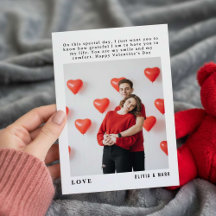 Joyeuse Saint-Valentin Collage de photos personnal