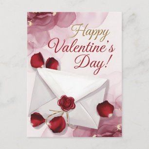 Cartes Pour Fêtes Annuelles Joyeuse Saint-Valentin ! Lettre d'amour