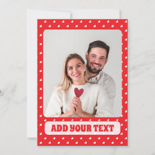 Cartes Pour Fêtes Annuelles Joyeuse Saint-Valentin Moderne Motif d'Amour