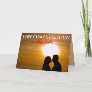 Cartes Pour Fêtes Annuelles Joyeuse Saint-Valentin mon amour