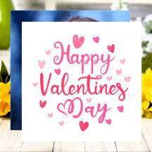 Joyeuse Saint-Valentin Photo personnalisée Cœurs r