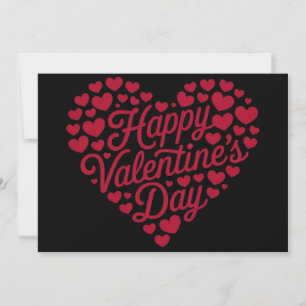Cartes Pour Fêtes Annuelles Joyeuse Saint-Valentin Saint-Valentin Amour Coeur