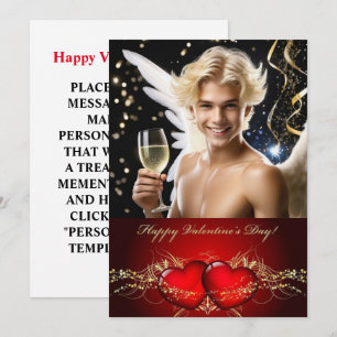 Cartes Pour Fêtes Annuelles Joyeuse Saint-Valentin Twink Gay Personnalisé