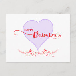 Cartes Pour Fêtes Annuelles Joyeuse Saint-Valentin-Violet-Fils Du Coeur
