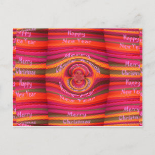 Cartes Pour Fêtes Annuelles Joyeuses couleurs Joyeux Noël Bonne année design