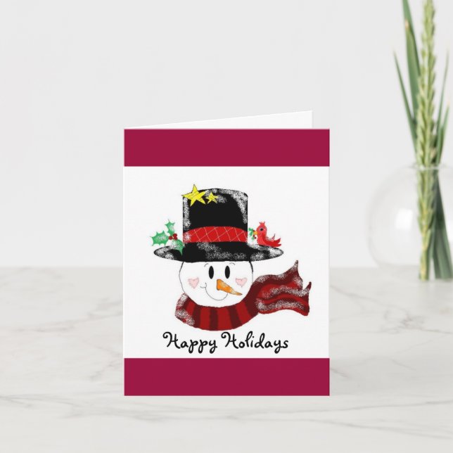 Cartes Pour Fêtes Annuelles Joyeuses fêtes (Devant)