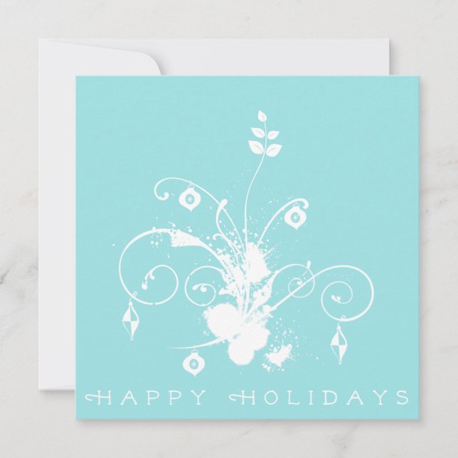 Cartes Pour Fêtes Annuelles Joyeuses Fêtes (Devant)
