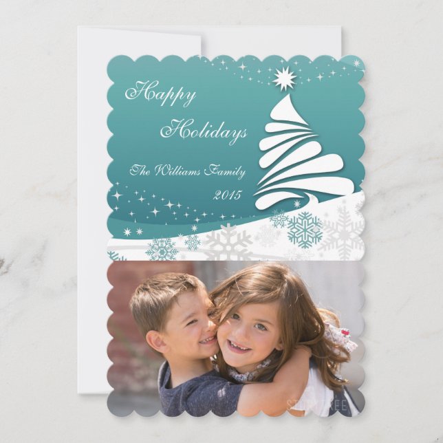 Cartes Pour Fêtes Annuelles Joyeuses fêtes (Devant)