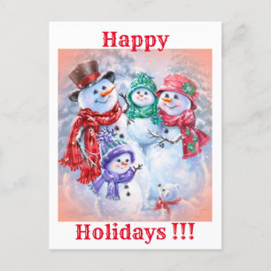 Cartes Pour Fêtes Annuelles Joyeuses fêtes ! ! !