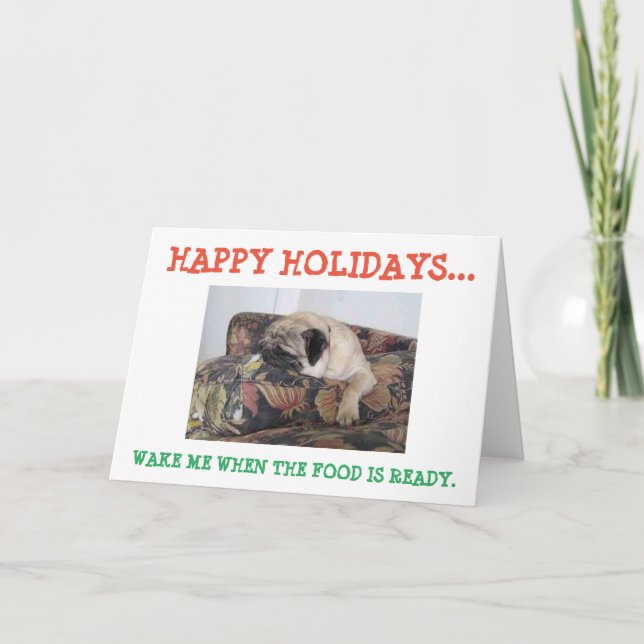 Cartes Pour Fêtes Annuelles Joyeuses fêtes (Devant)