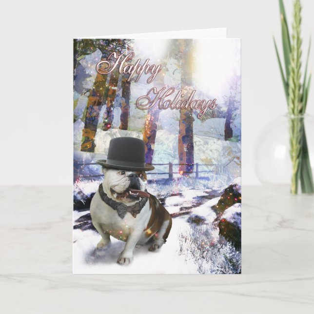 Cartes Pour Fêtes Annuelles Joyeuses fêtes (Devant)