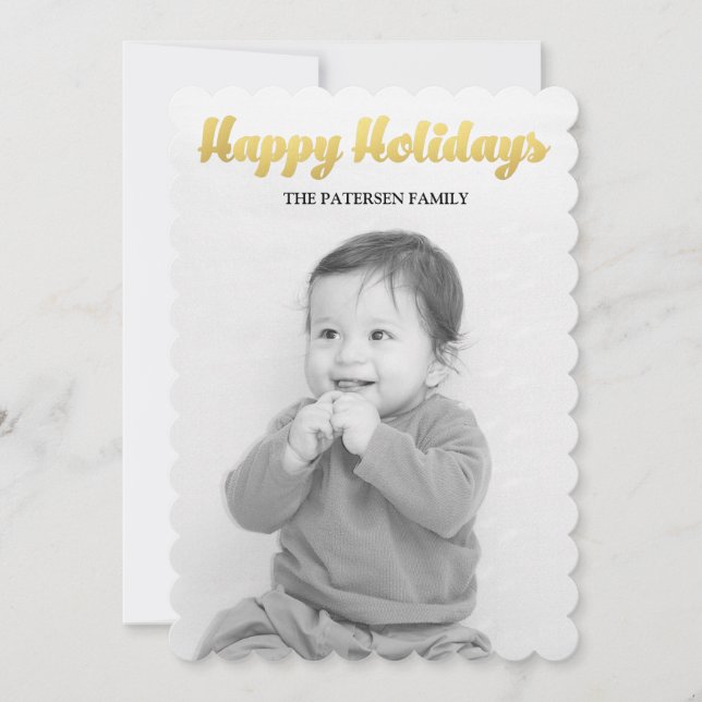Cartes Pour Fêtes Annuelles Joyeuses fêtes (Devant)