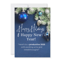 Joyeuses Fêtes & Bonne Année ! 2025