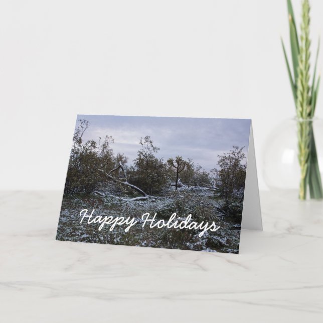 Cartes Pour Fêtes Annuelles Joyeuses fêtes du désert (Devant)