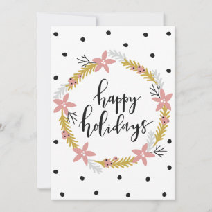Cartes Pour Fêtes Annuelles Joyeuses fêtes Écrivez votre propre message