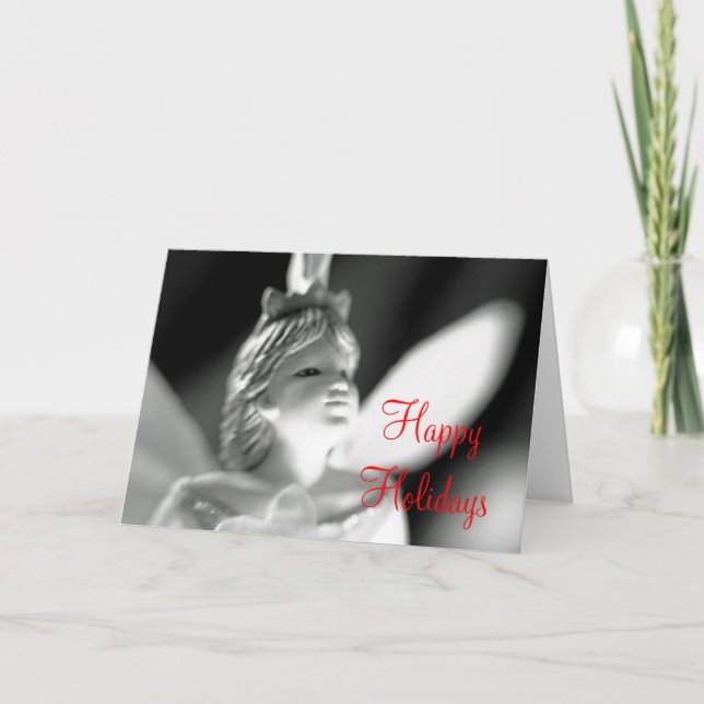 Cartes Pour Fêtes Annuelles Joyeuses fêtes fées de Noël (Devant)