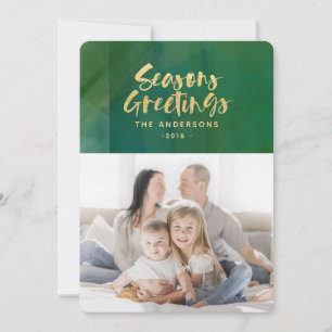 Cartes Pour Fêtes Annuelles Joyeuses Fêtes métallique d'or