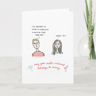 Cartes Pour Fêtes Annuelles Joyeuses fêtes multiculturelles